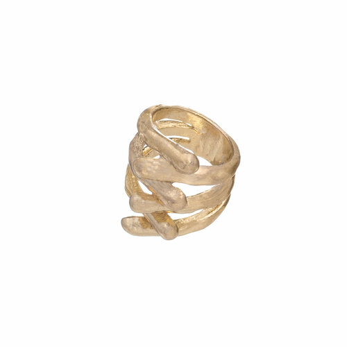 Кольцо кольцо mikimarket бижутерный сплав золотой