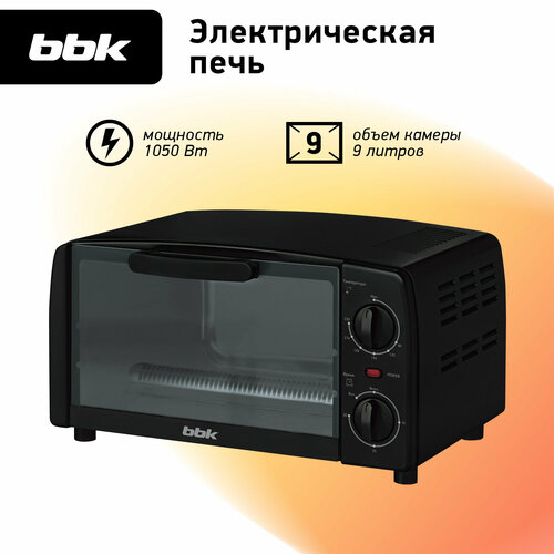 Мини-печь BBK OE0912M, черный