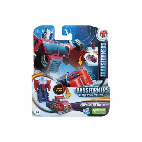 Фигурка Transformers EarthSpark Optimus Prime F6229 фигурка reaction figure transformers – optimus prime 9 см