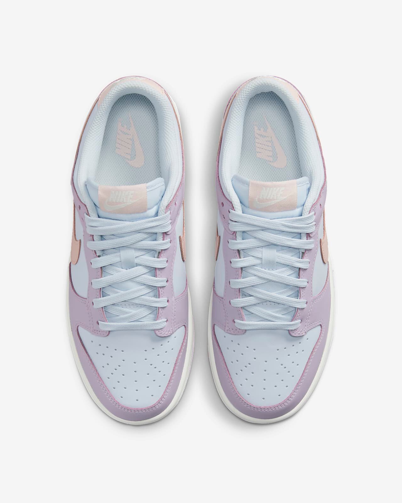 Кроссовки NIKE Dunk Low, размер 6,5 US | 37,5 EU, розовый — фото 1