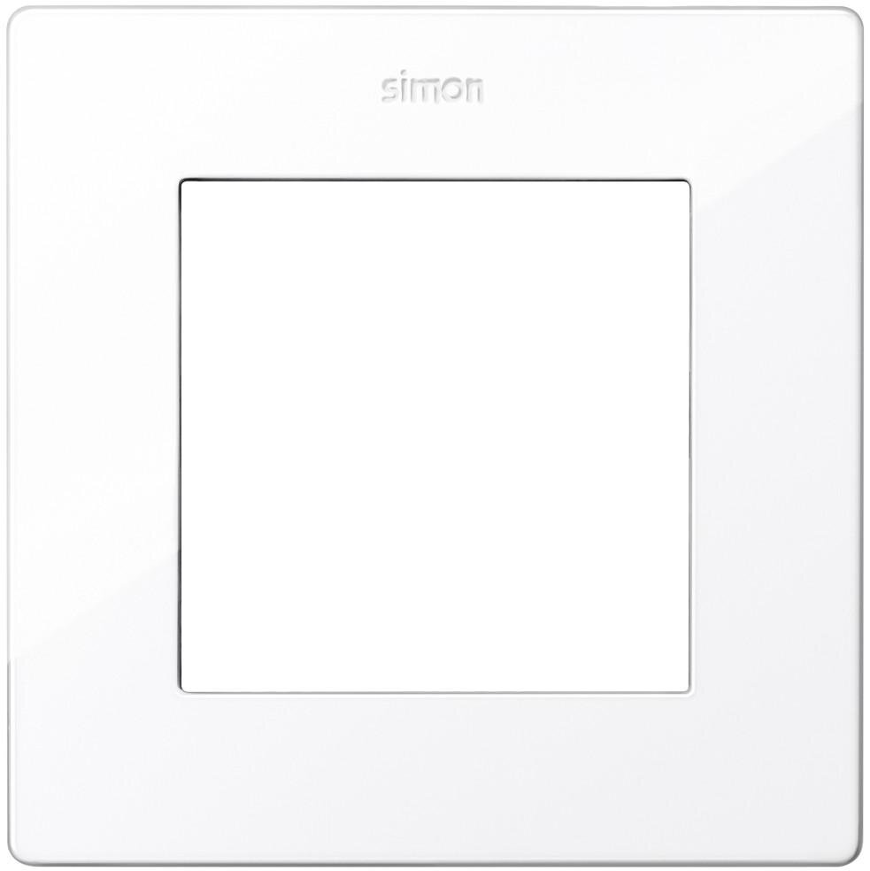 Рамка Simon 24, 1 пост, бел