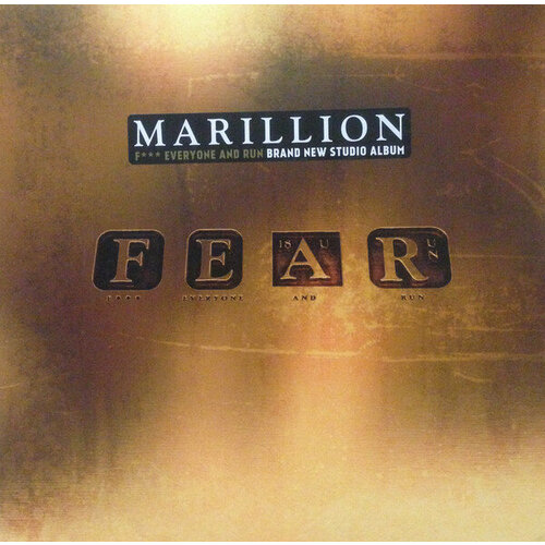 Marillion Виниловая пластинка Marillion FEAR виниловая пластинка warner music my chemical romance danger days true lives of the fabulous killjoys lp