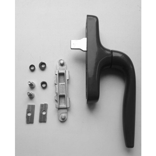 Ручка для окон с приемником и без блокиратора Stublina