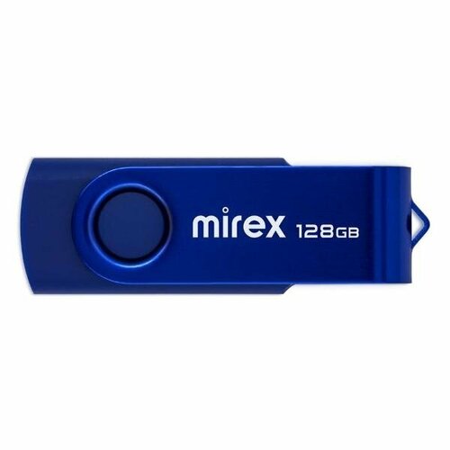 Флеш-диск Mirex SWIVEL DEEP BLUE 128GB USB 2.0 флеш диск 128gb usb 3 0 perfeo черный