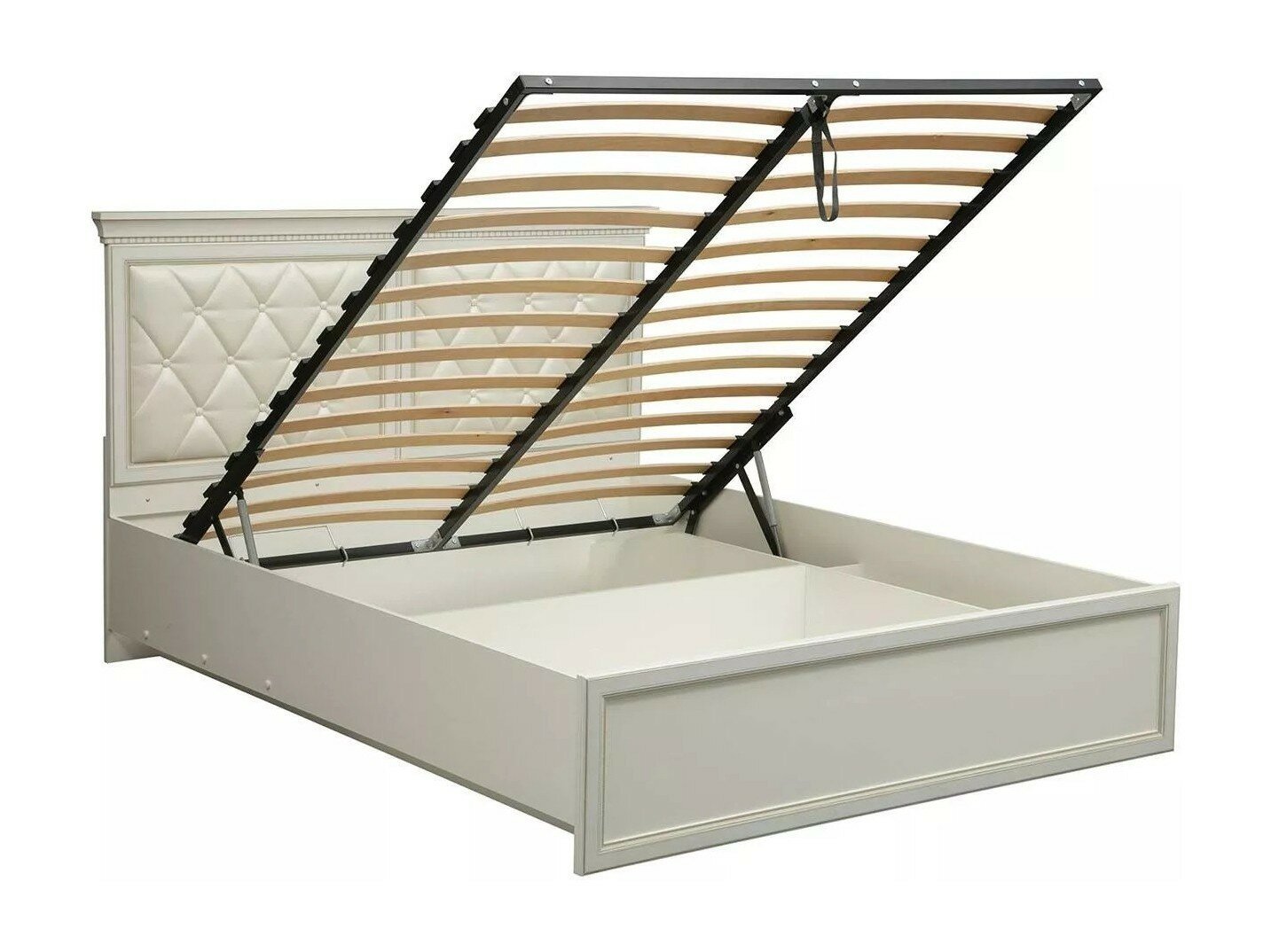 фото Кровать Эльмира с механизмом подъема 40.12-03 белый