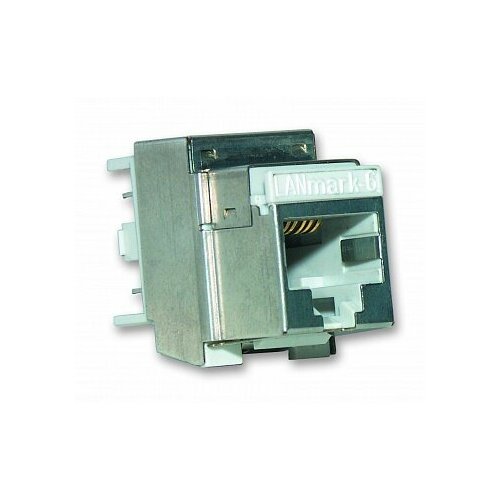 Модуль Nexans N420666 универс Evo Snap-In RJ45 Cat 6 экран Solid wire LANmark 875₽