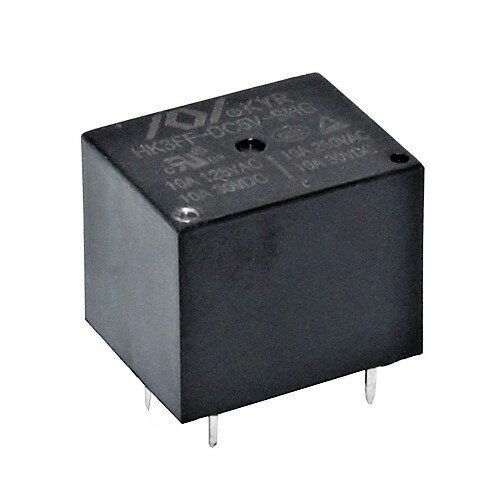 фото Реле HK3FF-DC5V-SHG 10 шт. 5В пост. 1 группа на переключение