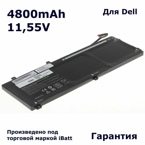 Аккумулятор iBatt 4800mAh, для Precision 5530 5510 5520 5540 9560 H5H20