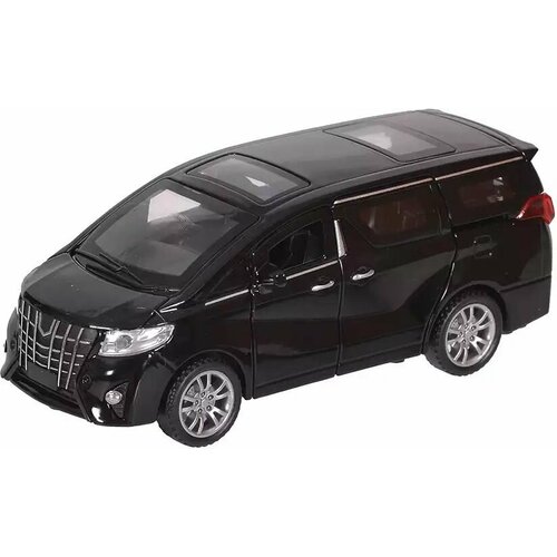 Модель машины Toyota Alphard 1:32 (15,5см) свет, звук, Инерционный механизм VB32483 mpv alloy car 1 24 toyota alphard model diecasts