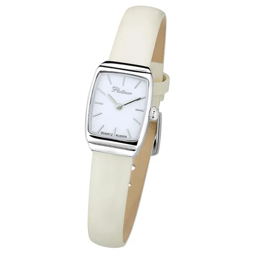 Наручные часы Platinor, серебро, экрю, серебряный