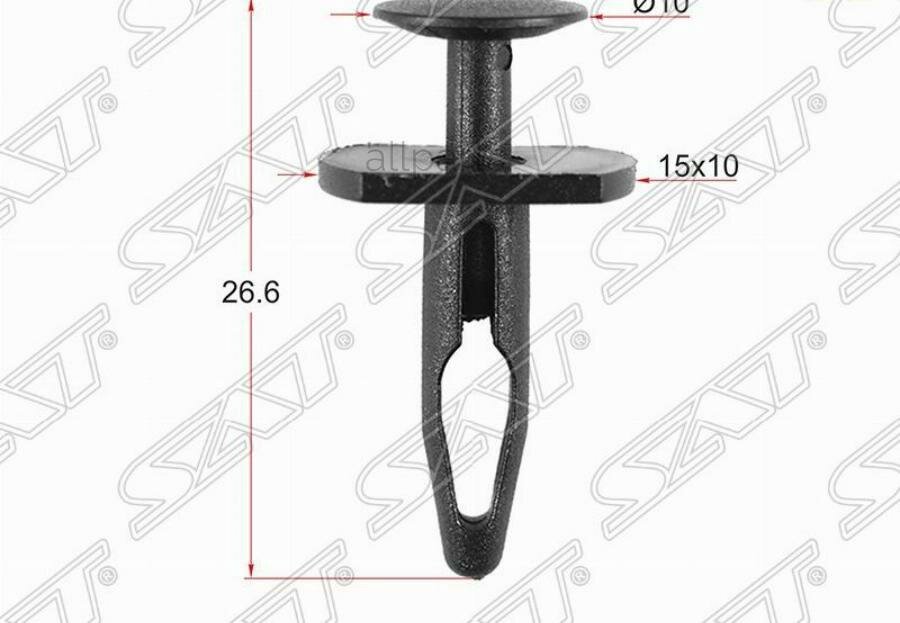 SAT ST-M11286 Клипса (фиксатор VAG (Продажа по 10шт))
