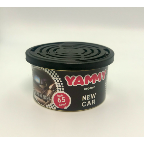 Kolibriya Yammy Organic D023 New Car Ароматизатор салона автомобиля с растительным наполнителем Новая машина 42 гр