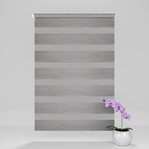 Рулонная штора Helen Decor День-Ночь Блэкаут «12442-4» 80х160 см