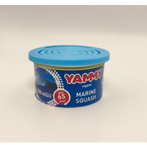 Kolibriya Yammy Organic D011 Marine Squash Ароматизатор салона автомобиля с растительным наполнителем Морская свежесть 42 гр