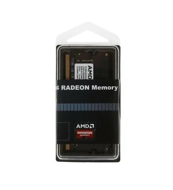 Оперативная память Amd SO-DIMM DDR4 8Gb 2666MHz pc-21300 Radeon R7 Performance Series Black CL16, 1.2V (R748G2606S2S-U)