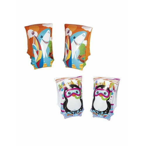 Нарукавники для плавания с пингвином 30см х 15см 700₽