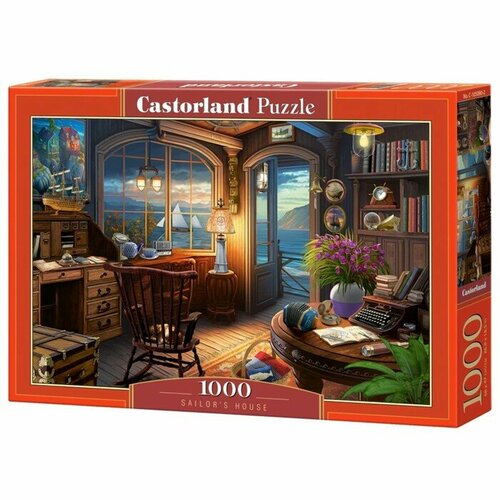 Castorland Пазл «Дом моряка», 1000 элементов puzzle 1000 дом у ручья castorland