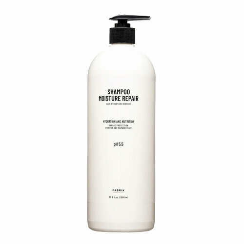 Шампунь для волос Fabrik Cosmetology восстанавливающий Shampoo moisture repair 1000 мл (комплект из 2 шт)