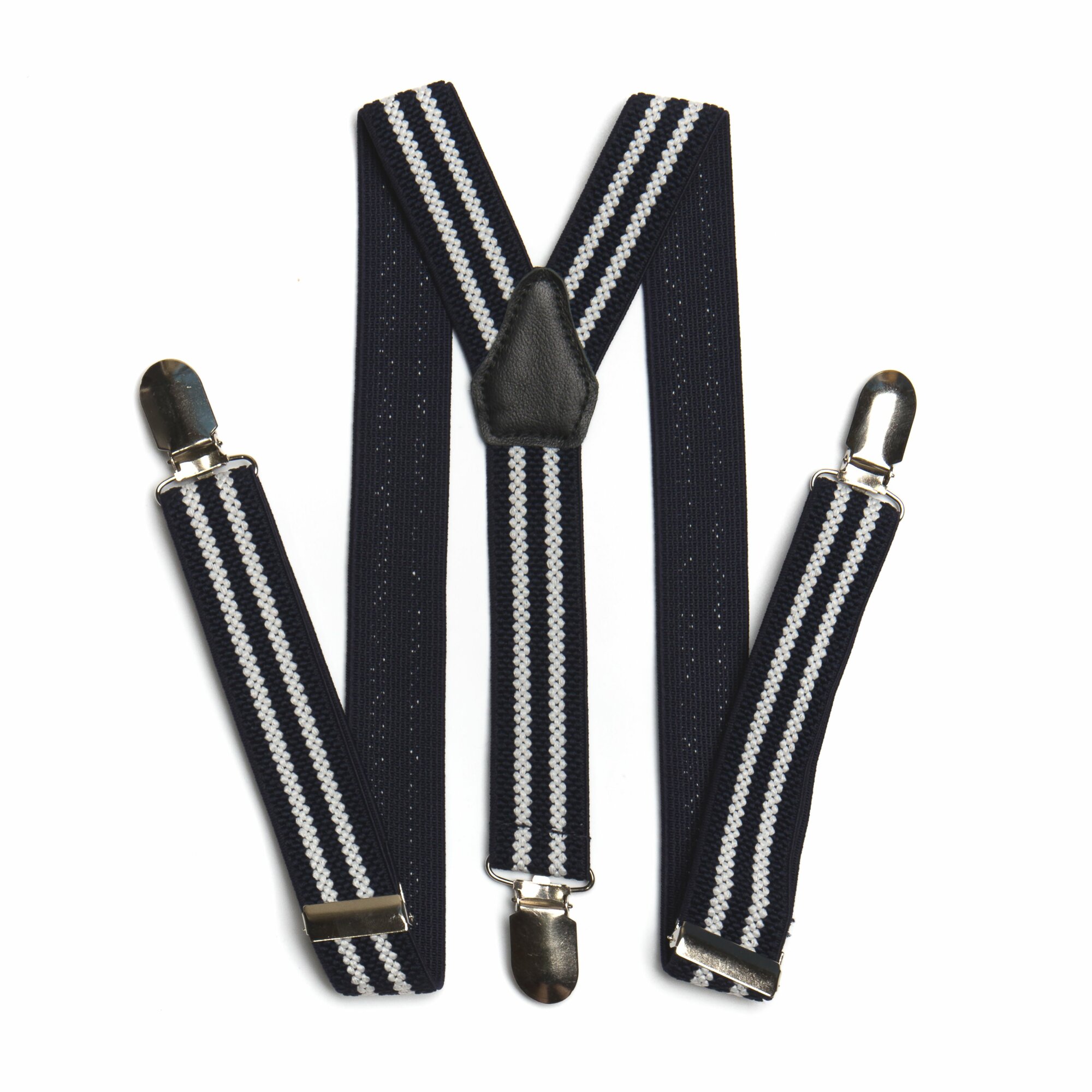 Подтяжки Андерсен для детей, размер 120-160, синий, экрю