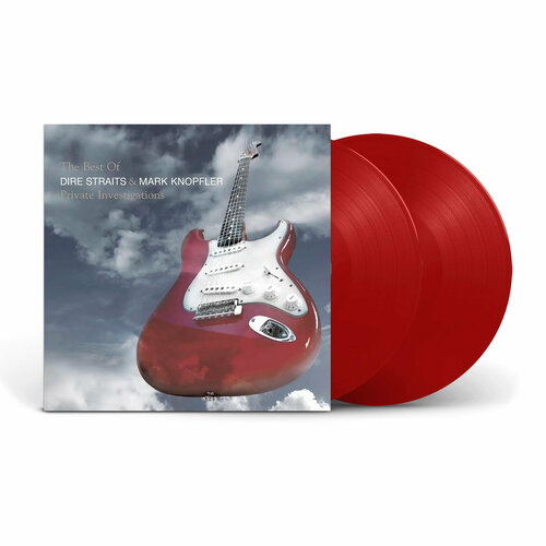 DIRE STRAITS & MARK KNOPFLER - PRIVATE INVESTIGATIONS (2LP the best of, red) виниловая пластинка виниловая пластинка dire straits private investigations the best of lp color 2lp
