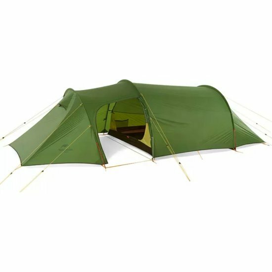 Палатка Naturehike Opalus Si 3-местная, алюминиевый каркас, зеленый