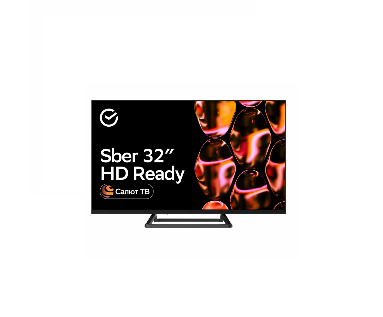 Умный Телевизор Sber SDX-32H2128, 1,5GB, Smart TV, HD, голосовое управление