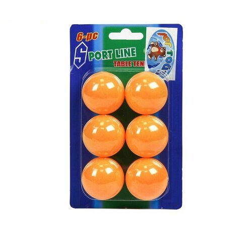 мячи для тенниса odea детские зеленые 6 шт Мяч для пинг-понга Оранжевая звезда