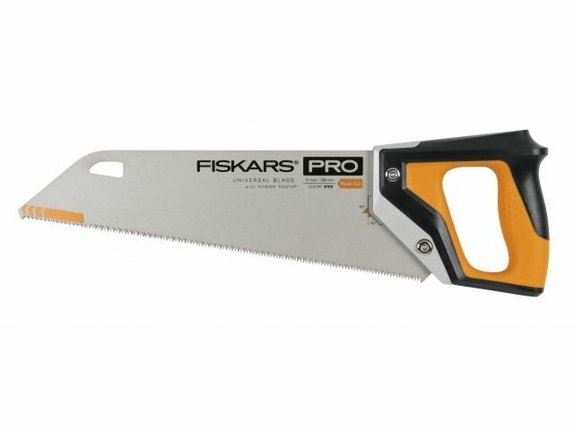 Ножовка по дереву PowerTooth 380мм 9 зубьев на дюйм FISKARS (1062930)