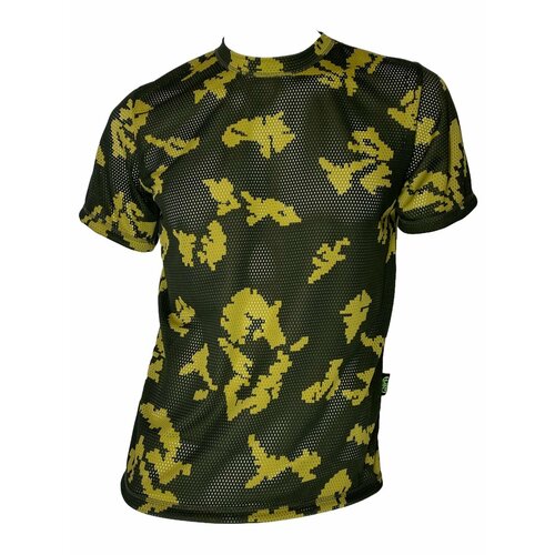 Футболка мужская камуфляж - сетка / камуфляжная футболка . Фабричный товар
