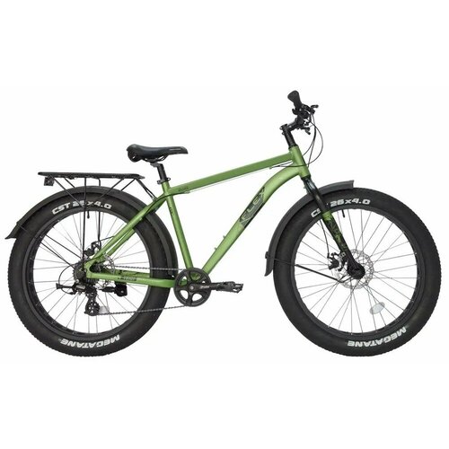 Горный велосипед Techteam TechTeam Flex 26, год 2024, цвет Зеленый, ростовка 19