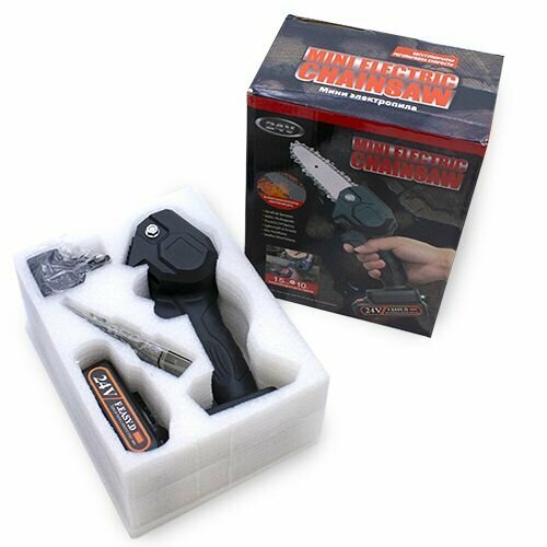 Электропила мини Mini Electric Chainsaw