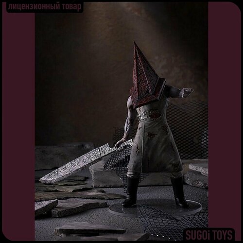 Фигурка POP UP PARADE Silent Hill: Red Pyramid Thing Сайлент Хилл: Пирамидоголовый 18cm action figure series silent hill 2 red pyramid thing blistering hhead nurse with sword weapon pvc collectible model toy