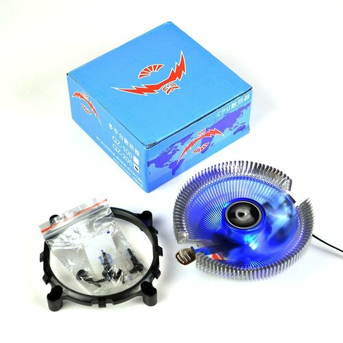 Кулер для процессора ПК с подсветкой Intel и AMD