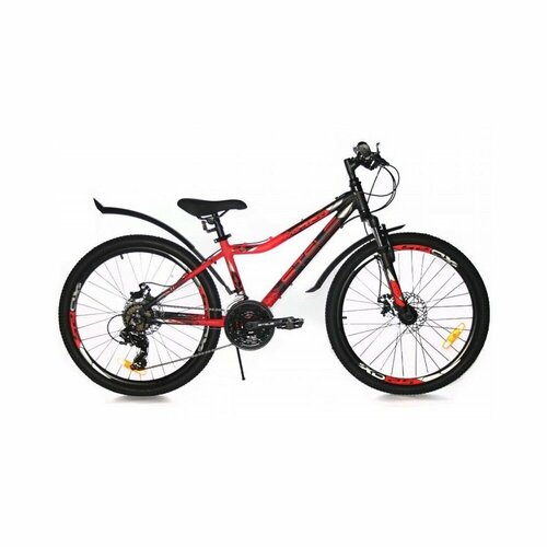 Велосипед Stels Navigator 450 MD 24 V030 2023 13 черныйнеоновыйкрасный требует финальной сборки 3165100₽