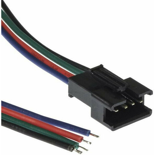 SM connector 4P*150mm 22AWG Male провод соединительный