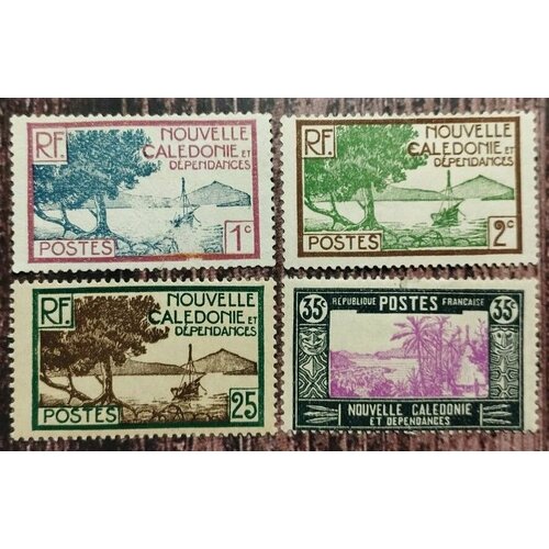 Почтовые марки Новая Каледония 1928г. новая каледония 1 франк 1972 г