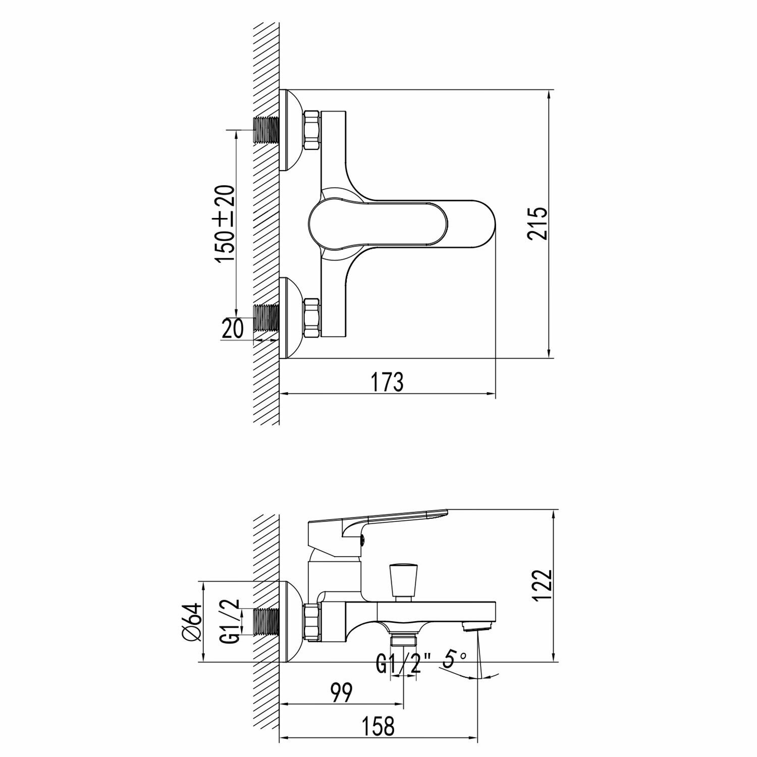 Подсоединение Grohe - фото №18