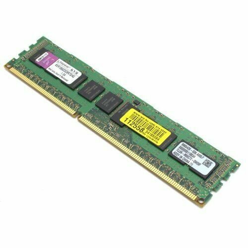 Модуль памяти серверный 4GB DDR3 Kingston KVR1066D3D8R7S4G ECC 213500₽