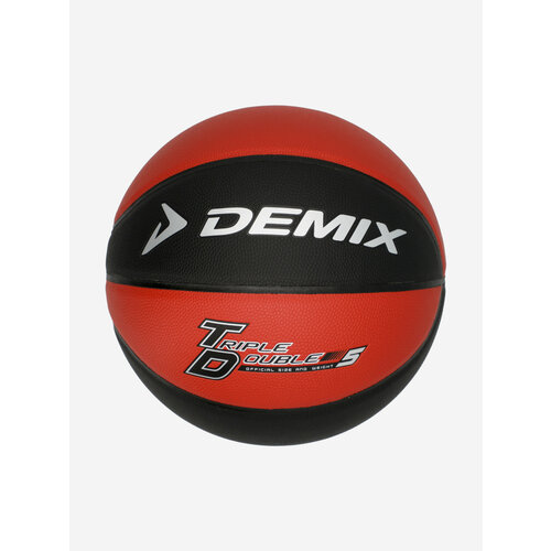 Мяч баскетбольный Demix Triple Double 5 Красный; RU: 5, Ориг: 5 мяч баскетбольный demix triple double 7 коричневый ru 7 ориг 7