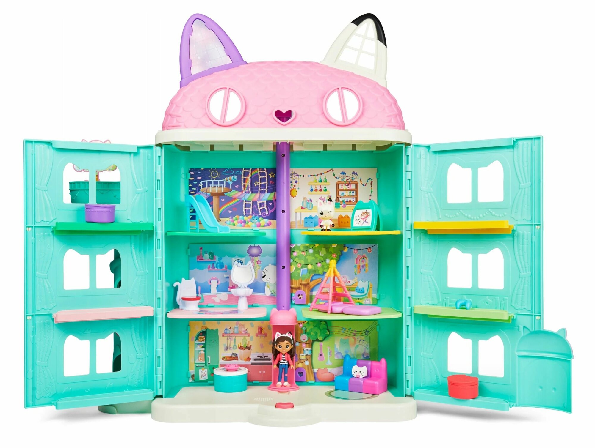 Кукольный домик Spin Master Gabby's Gabi Cat Storey House