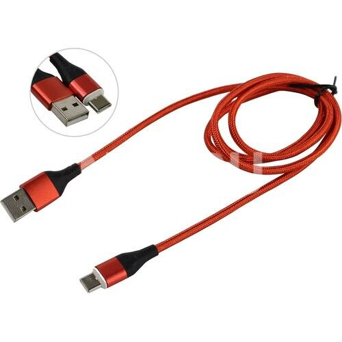 USB 2.0 A -> Type C Jet.a JA-DC39 1м Red