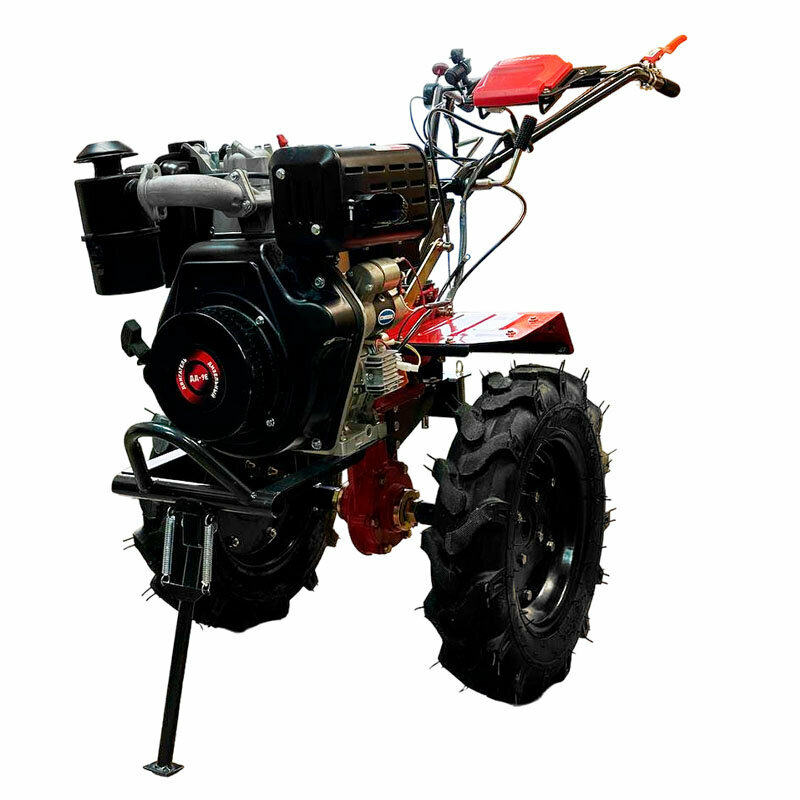 фото Мотоблок дизельный Forza МБД 9-607 Э с ВОМ с пониж 3+1 (6л. с, эл. старт, колеса 5x12)/с дисковым сцеплением/собран в России