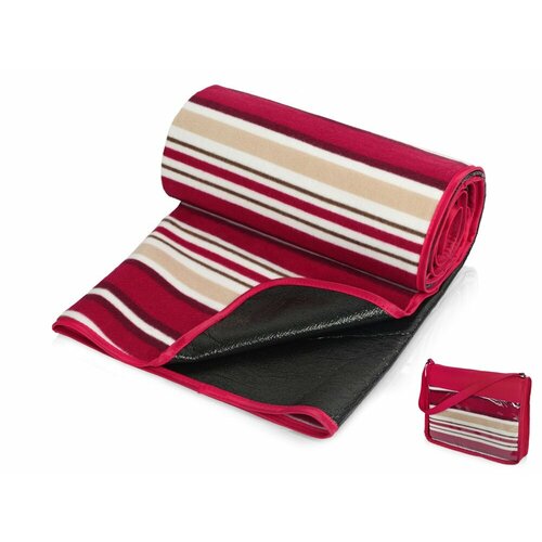 Плед для пикника Junket 120 х 135 см в сумке цвет красный 1800₽