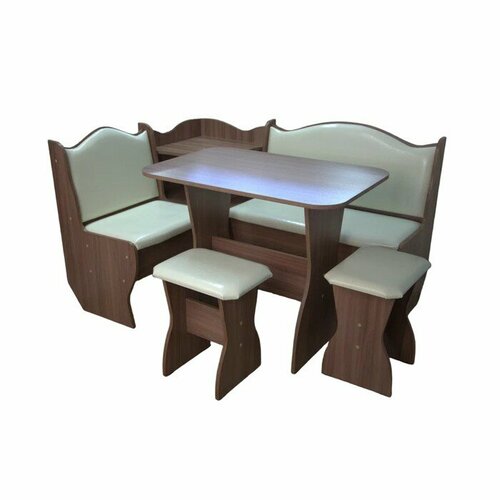 Кухонный уголок А-1 1450х1100х850 Шимо Тёмный Колледж 120 25410₽