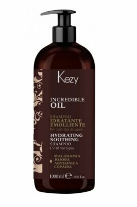 KEZY/Incredible Oil/Шампунь д всех типов в-с увлажняющ.1000мл KEZY