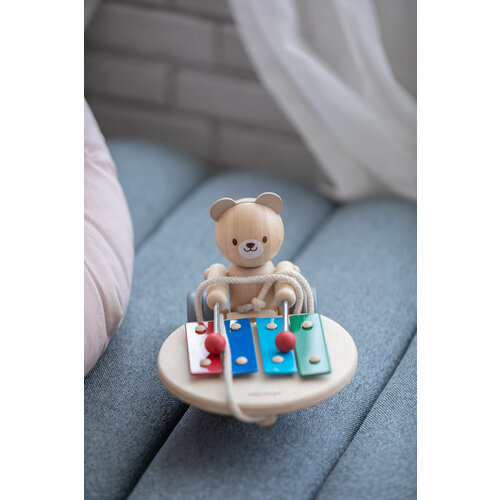 Деревянная каталка Plan Toys Медведь 6364₽