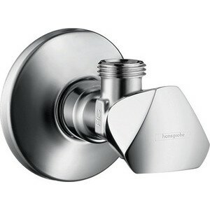 фото Угловой вентиль Hansgrohe G1/2x3/8 хром (13902000)