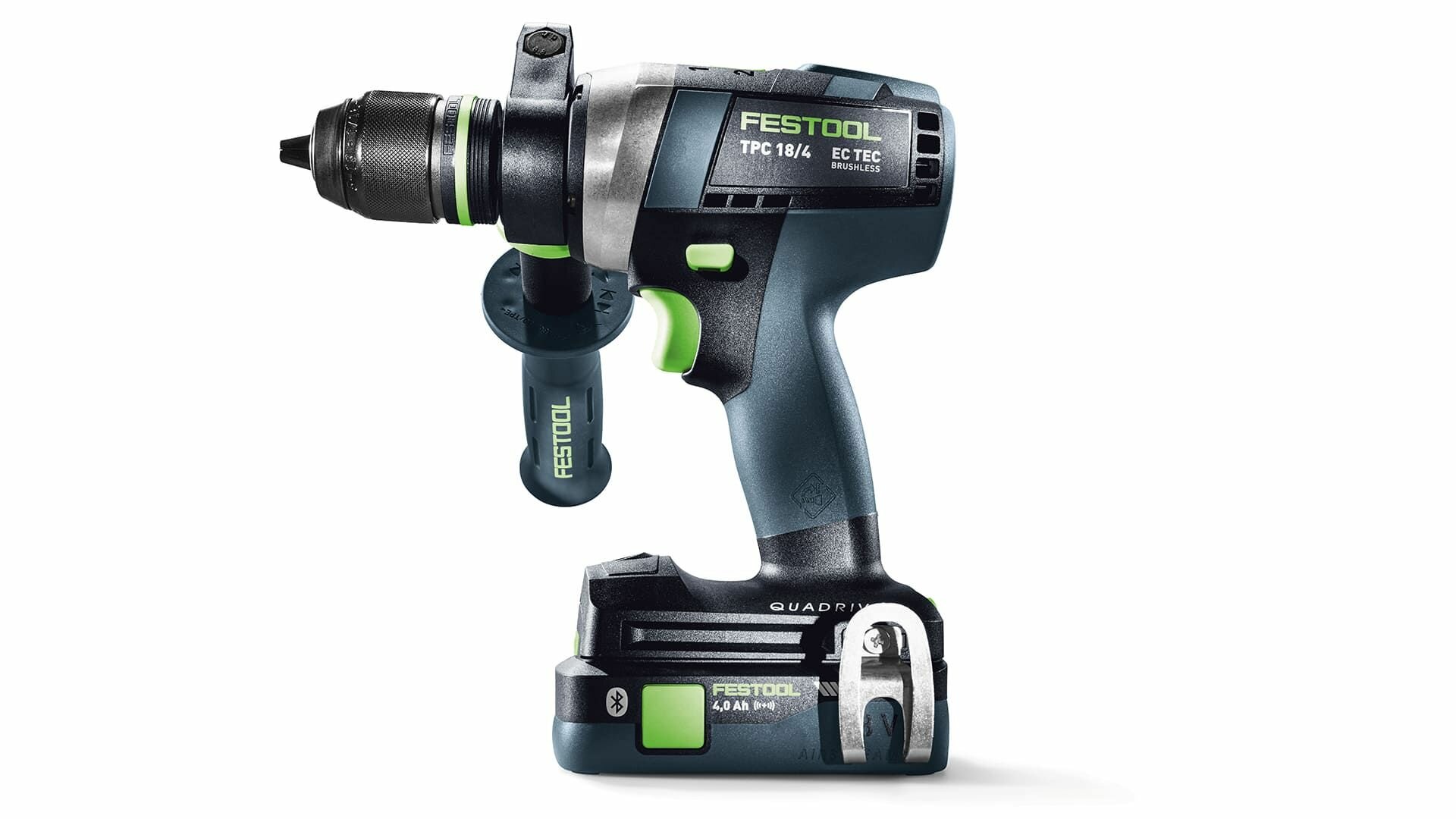 Ударная дрель-шуруповерт аккумуляторная FESTOOL QUADRIVE TPC 18/4 I-BASIC