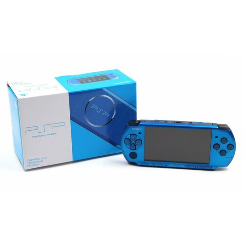 Игровая приставка Sony PSP 3006 Синяя New 20263₽