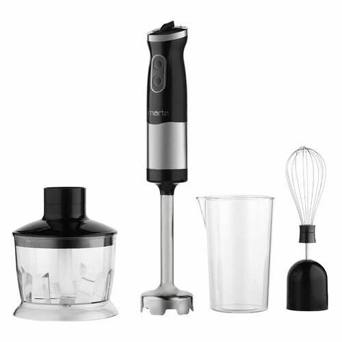 MARTA MT-KP1598A черный кухонный процессор 1584₽